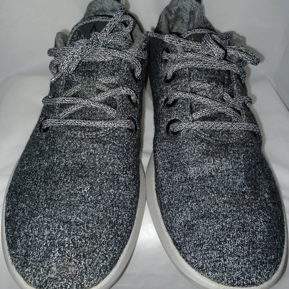 ALLBIRDS THE WOOL RUNNER MEN'S LACE UP SNEAKERS GRAY SIZE 11
